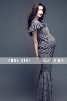 小哈比孕妇摄影作品